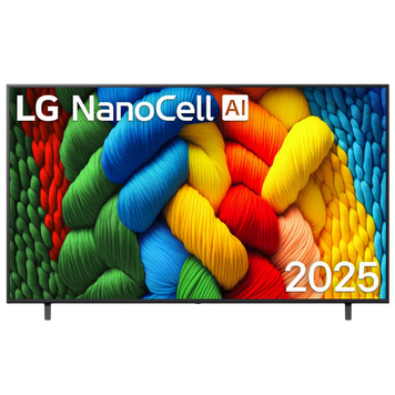 75" LED SMART TV LG 75NANO81A6A, Nanocell, 4K UHD, webOS, Black 234115 Imagini