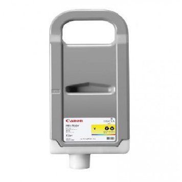 Ink Cartridge Canon PFI-706 Yellow, 700ml for iPF84xx & iPF94xx series 134066 Imagini
