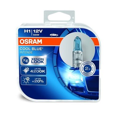 OSRAM H1 COOL BLUE INTENSE 4200K 12V 55W P14.5S (64150CBI BOX) ID999MARKET_6590697 фото