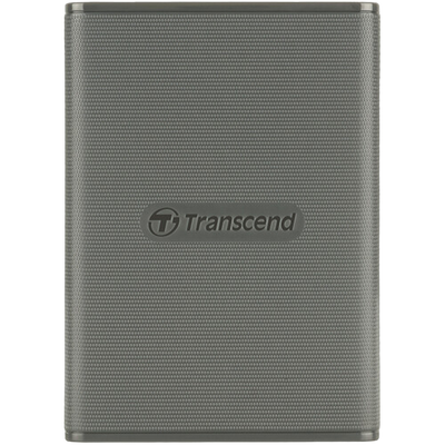 1.0TB Transcend Portable SSD ESD360C Gray, USB-A/C 3.2 (77x55.7x9.6mm, 41g, R/W:2000/2000MB/s, MIL- 213920 фото