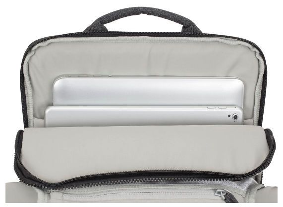 Backpack Rivacase 8861, for Laptop 15,6" & City bags, Black Melange 109512 фото