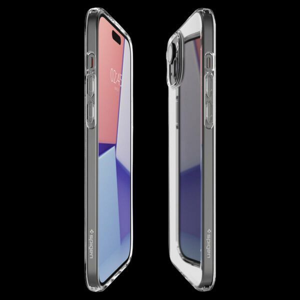 Spigen Smartphone Apple iPhone 15 Plus, Liquid Crystal, Crystal Clear 209051 Imagini