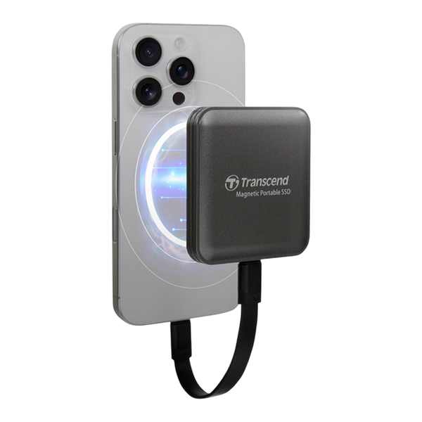 4.0TB Transcend Portable SSD ESD420 Iron Gray, USB-C 3.2 20Gbps (69.5x63x10mm, 48g, R/W:2000/2000 M 240391 фото