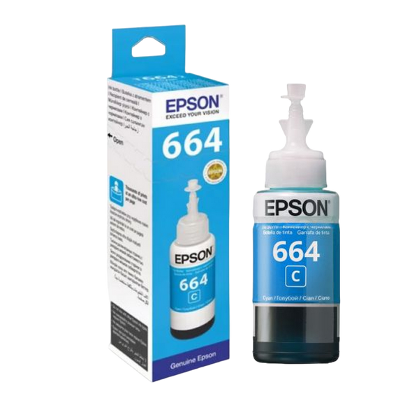 Ink Epson C13T66424A cyan bottle 70ml 48401 фото