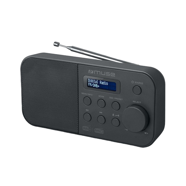 MUSE M-109 DB, Tuner DAB+, FM PLL Radio, Black 203312 Imagini