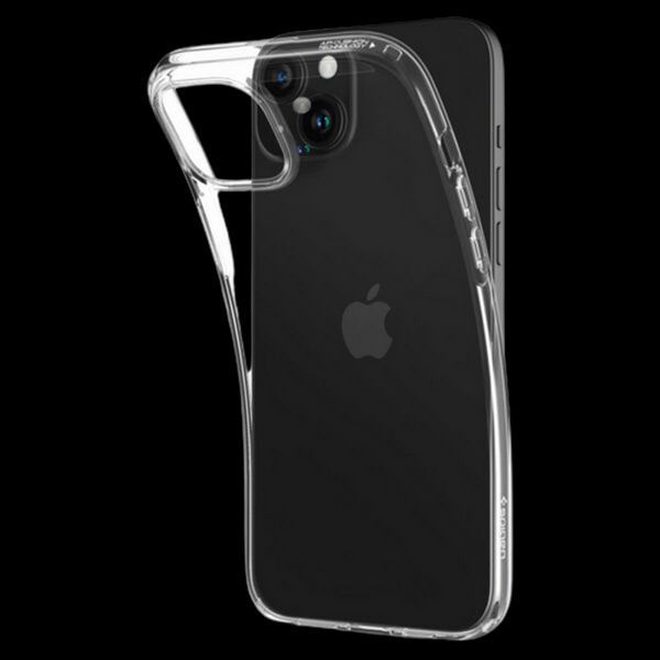 Spigen Smartphone Apple iPhone 15 Plus, Liquid Crystal, Crystal Clear 209051 Imagini