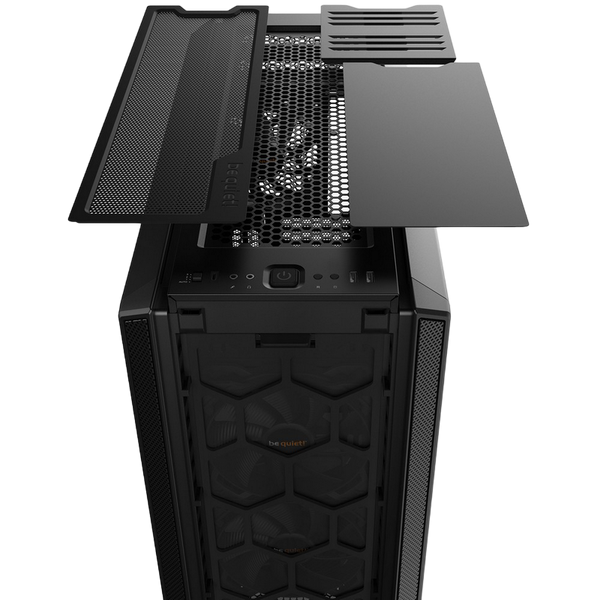 Case ATX be quiet! Silent Base 802, w/o PSU, 3x140mm, Вентилятор controller, Iinsulation mats, TG, DF, 2xUS 131508 фото