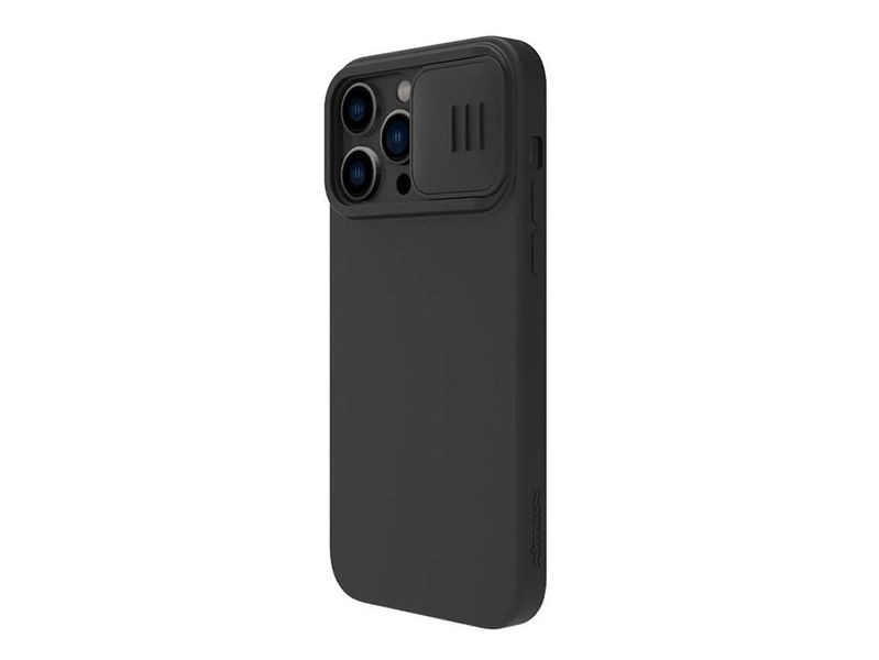 Nillkin Apple iPhone 14 Pro Max, CamShield Silky Silicone Case, Elegant Black 146016 фото