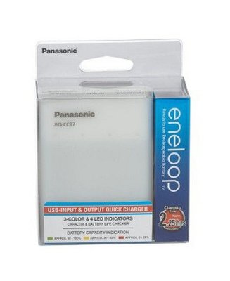 Panasonic "Smart & Quick" Charger 4-pos AA/AAA, BQ-CC87USB 202432 фото