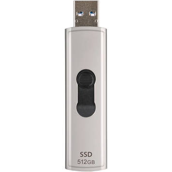 2.0TB Transcend Portable SSD ESD320A Silver, USB-A 3.1 10Gbps, Metallic Capless/Slider (68.2x19.7x9 215124 Imagini