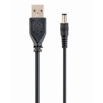 Cable USB AM/ power 3.5mm, 1.8 m, USB2.0, Cablexpert, Black, CC-USB-AMP35-6 80304 фото