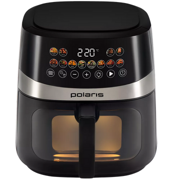 Air Friteuză fara ulei Polaris PAF 8005W Black WIFI IQ HOME 259487 Imagini