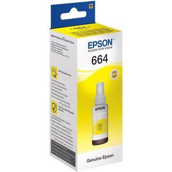 Ink Epson C13T66444A yellow bottle 70ml 48403 фото