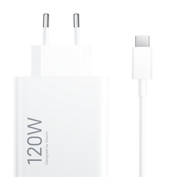Xiaomi Charger 120W, HyperCharge Combo (Type-A), BHR9462EU, White 230338 Imagini