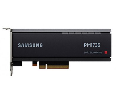 .AIC SSD 1.6TB Samsung PM1735 [PCIe 4.0 x8, R/W:7000/2400 MB/s, 1000k/200k IOPS, TBW 8.76PB, TLC] 129976 фото