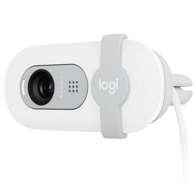 Camera Logitech BRIO 100, 1080p/30fps, FoV 58°, 2MP, Fixed Focus, Shutter, 1.5m, White 209815 фото