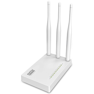 Wi-Fi N Netis Router, "WF2409E", 300Mbps, MIMO, 3x5dBi Fixed Antennas 69652 фото