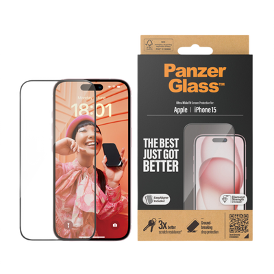 PanzerGlass Apple iPhone 15 UWF wA 208911 фото
