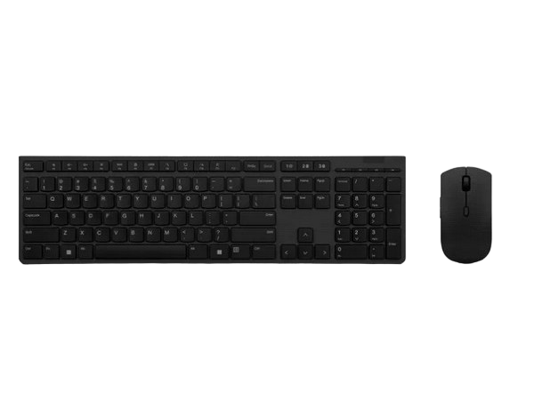 Lenovo Professional Wireless Rechargeable Combo Keyboard and Mouse - Russian/Cyrillic (4X31K03959) 205652 фото