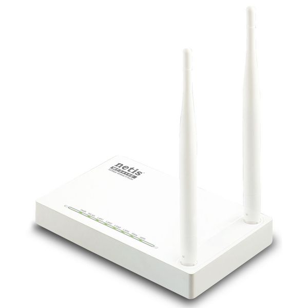 Wi-Fi N Netis Router, "WF2419E", 300Mbps, MIMO, 2x5dBi Fixed Antennas, Dual Access, IPTV 77072 фото