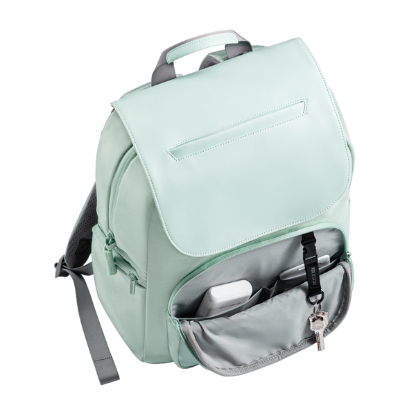 Backpack Bobby Daypack, anti-theft, P705.987 for Laptop 16" & City Bags, Mint 211474 фото