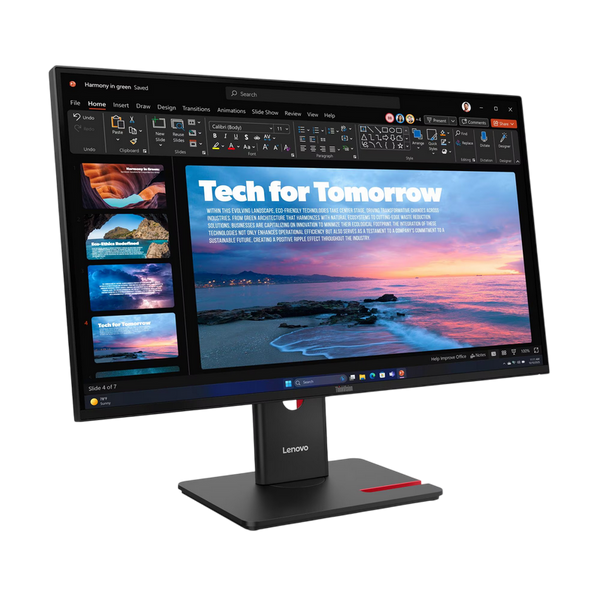 27" LENOVO ThinkVision T27QD-40,Black,IPS,2560x1440,120Hz,4ms 350cd,CR1500:1,HDMI+DP+USB+TypeC,LAN,P 235656 фото