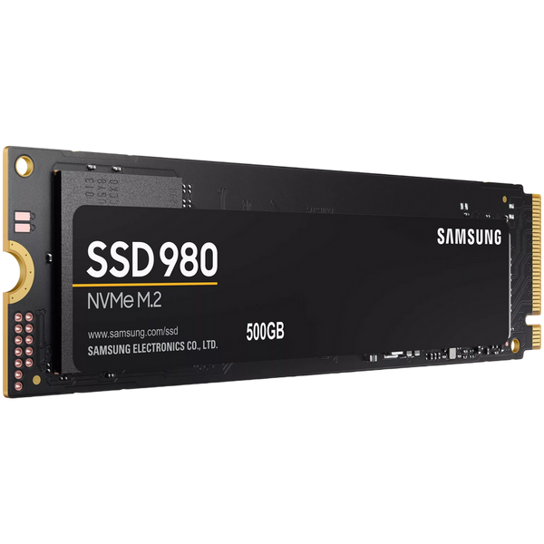 .M.2 NVMe SSD 500GB Samsung 980 [PCIe 3.0 x4, R/W:3100/2600MB/s, 400/470K IOPS, Pablo, TLC] 125622 фото
