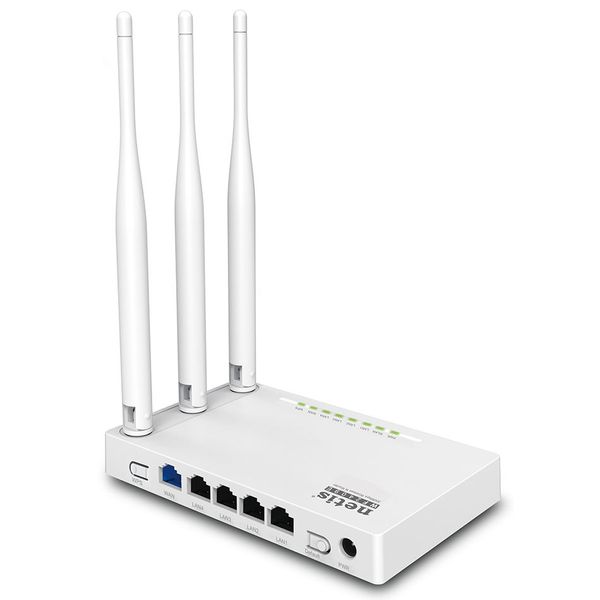 Wi-Fi N Netis Router, "WF2409E", 300Mbps, MIMO, 3x5dBi Fixed Antennas 69652 фото