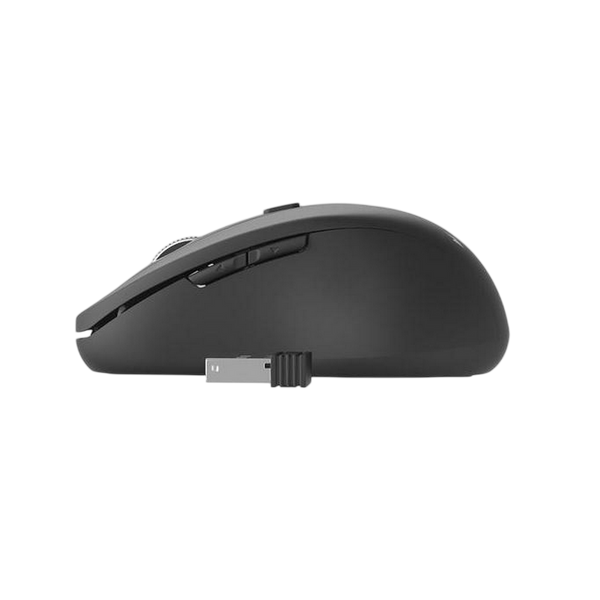 Wireless Mouse Gembird MUSW-6B-01, Optical, 800-1600 dpi, 6 buttons, Ambidextrous, 2xAAA, Black 105376 фото