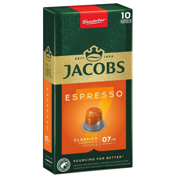 Cafea capsules Jacobs Espresso Classico (10cap) nespresso 243139 фото