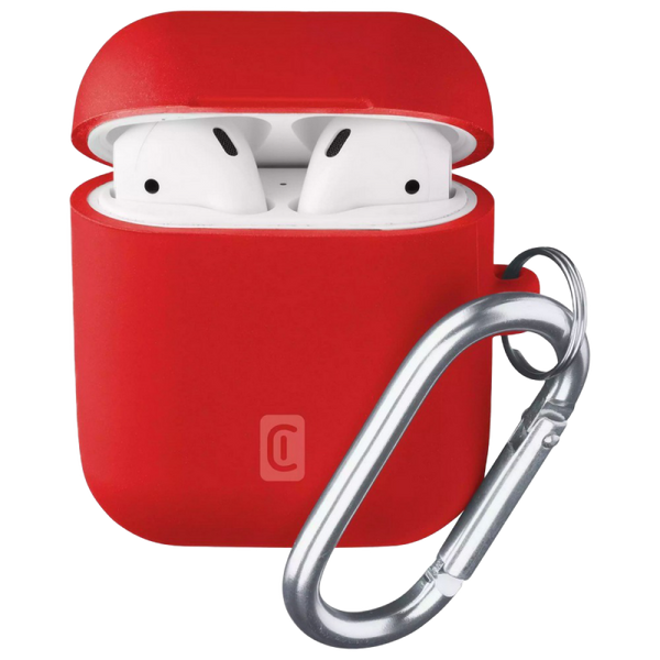 Cellular Apple Airpods 1 & 2, Bounce case, Red 147396 Imagini