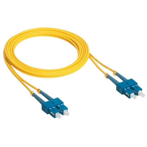 Fiber optic patch cords, singlemode Duplex SC-SC, 5m 115370 Imagini
