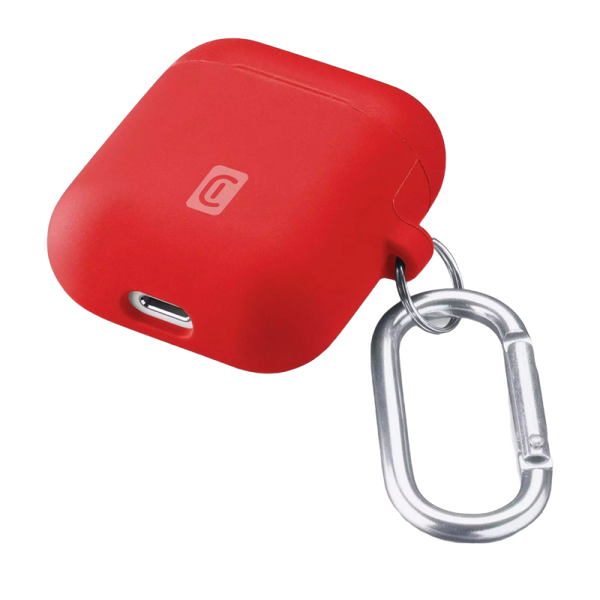 Cellular Apple Airpods 1 & 2, Bounce case, Red 147396 Imagini