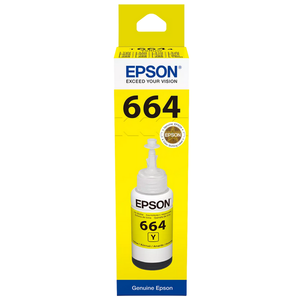 Ink Epson C13T66444A yellow bottle 70ml 48403 фото