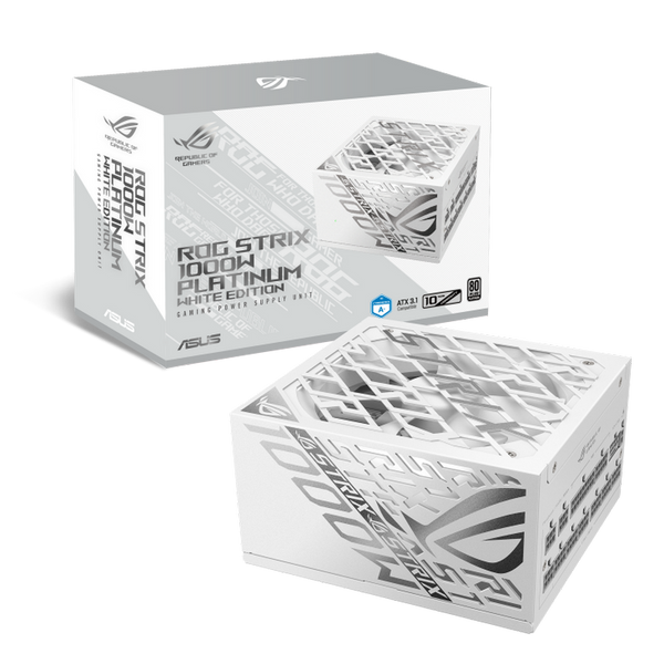 Power Supply ATX 1000W ASUS ROG Strix Gaming, 80+ Platinum, 150mm, Active PFC, OPP/OVP/UVP/SCP/OCP/O 234276 фото