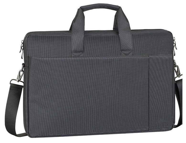 NB bag Rivacase 8257, for Laptop 17.3" & City Bags, Canvas Black 90764 фото