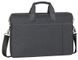 NB bag Rivacase 8257, for Laptop 17.3" & City Bags, Canvas Black 90764 фото 4