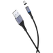 Magnetic Type-C Cable XO, NB125, Black 128755 фото 3