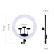 Tripod cu Lampa Circulara Selfie Ring Light 3 colors HQ-23NS 23", Black 247585 Imagini 4