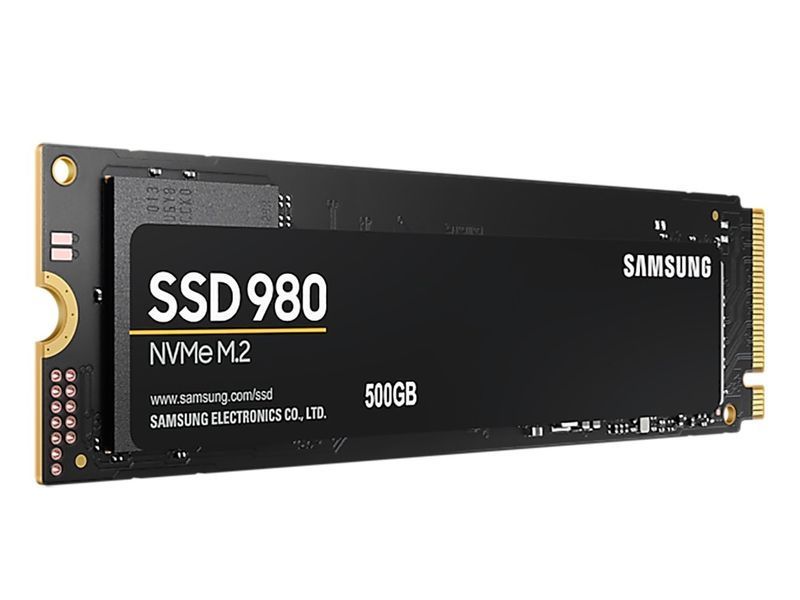 .M.2 NVMe SSD 500GB Samsung 980 [PCIe 3.0 x4, R/W:3100/2600MB/s, 400/470K IOPS, Pablo, TLC] 125622 фото