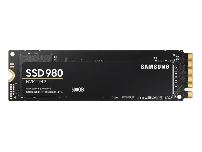 .M.2 NVMe SSD 500GB Samsung 980 [PCIe 3.0 x4, R/W:3100/2600MB/s, 400/470K IOPS, Pablo, TLC] 125622 фото