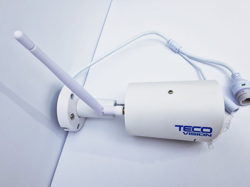 TECO Набор из 2 камер Wi-Fi, NVR Wi-Fi 3 Мегапикселя Цветной ночной микрофон KWF2CH3MP KWF2CH3MP фото