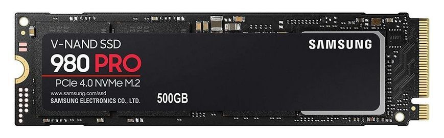 .M.2 NVMe SSD 500GB Samsung 980 [PCIe 3.0 x4, R/W:3100/2600MB/s, 400/470K IOPS, Pablo, TLC] 125622 фото
