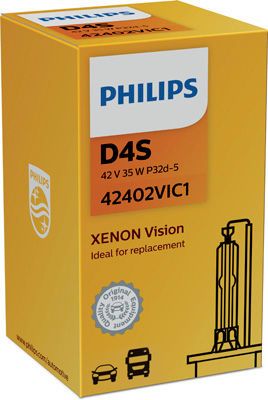 D4S PHILIPS 42v 35w p32d-5 xenon 42402VIC1 фото