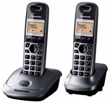 Dect Panasonic KX-TG2512UAM, Marble, TG2511 + optional handset 41805 фото