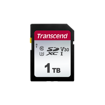 1.0TB SDXC Card (Class 10) UHS-I, U3, Transcend 300S "TS1TSDC300S" (R/W:100/85MB/s) 205040 фото