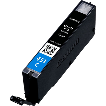 Ink Cartridge Canon CLI-451C, Cyan 57370 Imagini