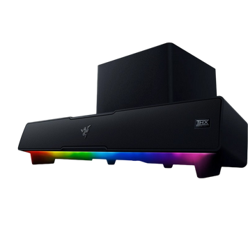 Gaming Soundbar & Subwoofer Razer Leviathan V2, THX Spatial Audio, RGB, BT 5.2/USB 204342 фото