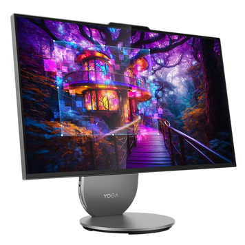 Lenovo AIO Yoga 27IAH10 (27" QHD IPS 400nits Core Ultra 9 285H 2.9-5.4GHz, 32GB, 1TB SSD, Wireless K 248057 Imagini