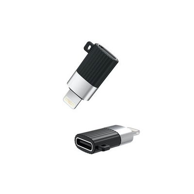 Adapter XO Micro-USB to Lightning, NB149B, Black 127236 фото